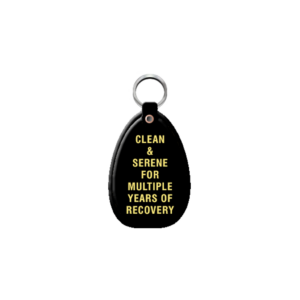 Brelok "Lata zdrowienia" - czarny